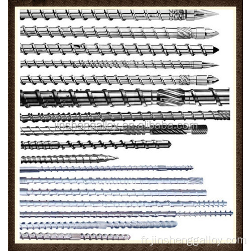 Fournir différents types de barils à vis